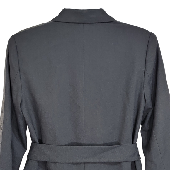 Future Collective Kahlana Barfield Brown NWT Oversized Black Blazer Size XXS - Picture 7 of 13